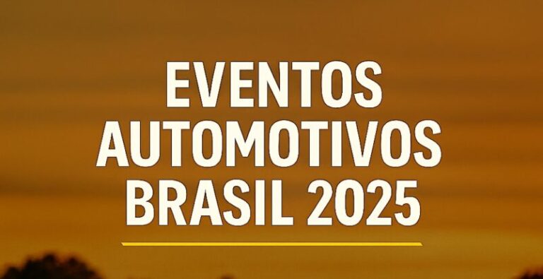 Veja os eventos automotivos confirmados no Brasil em 2025: exposições, encontros VW, custom shows e festivais para todo tipo de entusiasta.