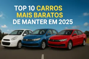 top 10 carros para se manter em 2025.