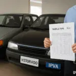 dois carros e tabela fipe