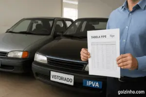 dois carros e tabela fipe