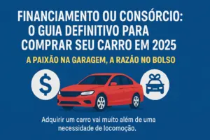 financiamento ou consorcio: o guia definitivo para comprar carro em 2025