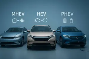 carros mhev, hjev e phev