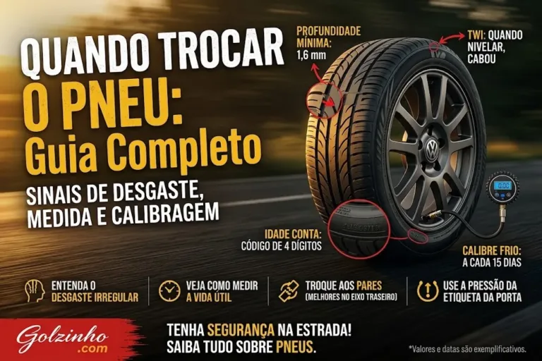 guia completo de pneu, quando trocar e etc