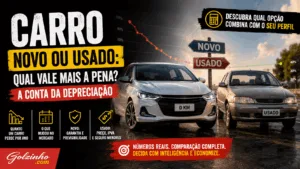 carro novo versus carro velho!