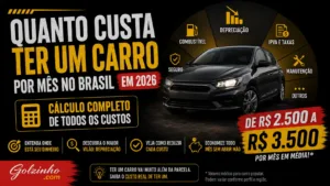 quanto custa manter um carro?
