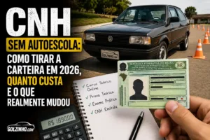CNH sem autoescola: como tirar, quanto custa, e etc
