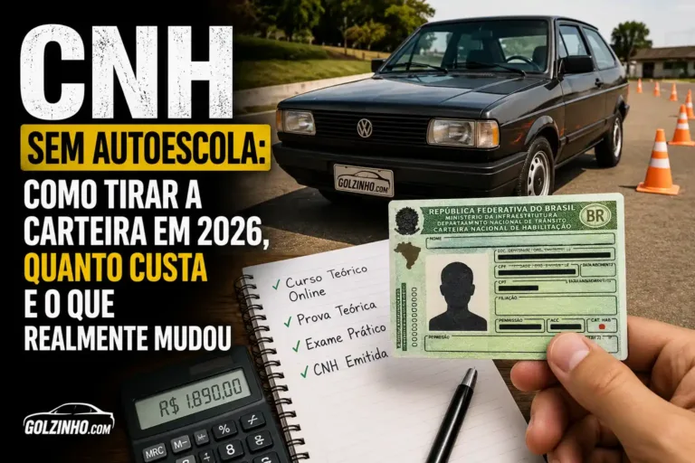 CNH sem autoescola: como tirar, quanto custa, e etc