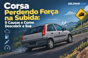 corsa perdendo força na subida