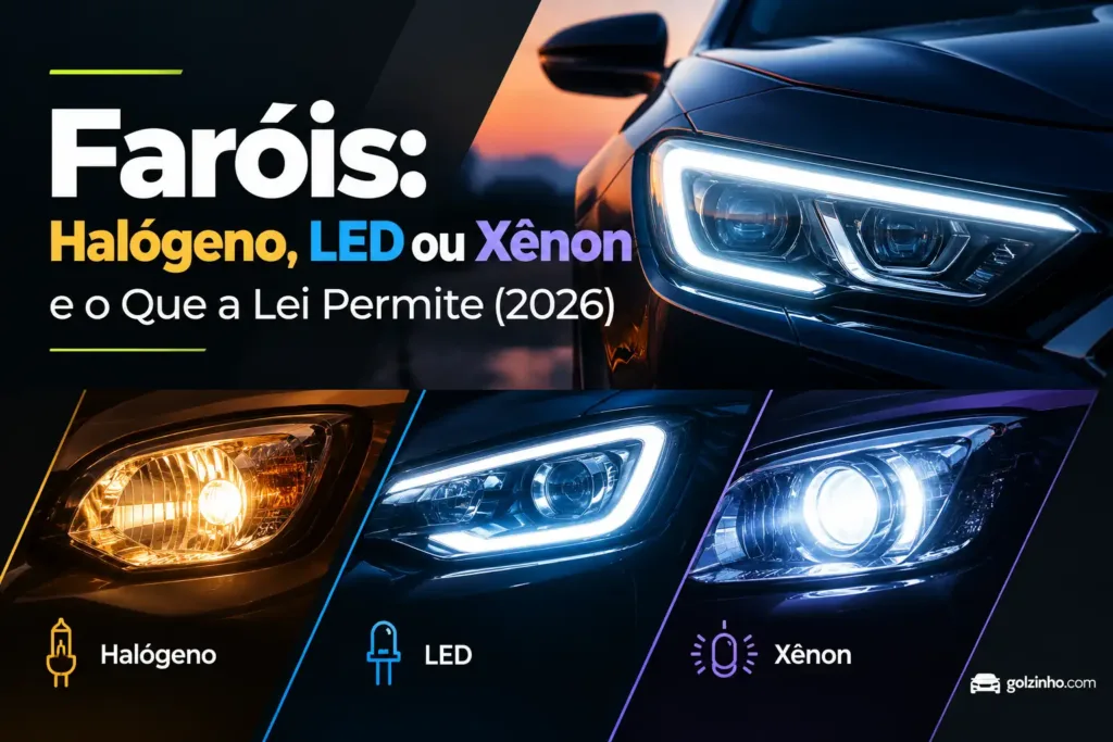 diferentes tipos de farois